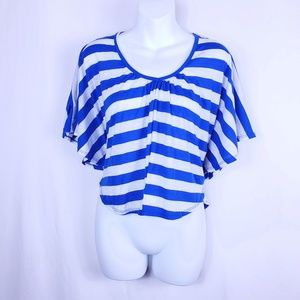 Crotchet-Backed Dolman Sleeved Pullover